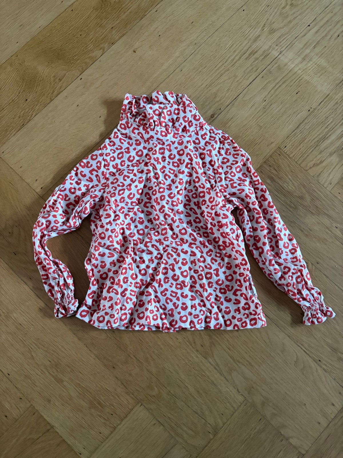 Maed for Mini Blouse met Luipaardprint - 4/5 jaar, Ophalen of Verzenden, Zo goed als nieuw, Meisje, Overhemd of Blouse