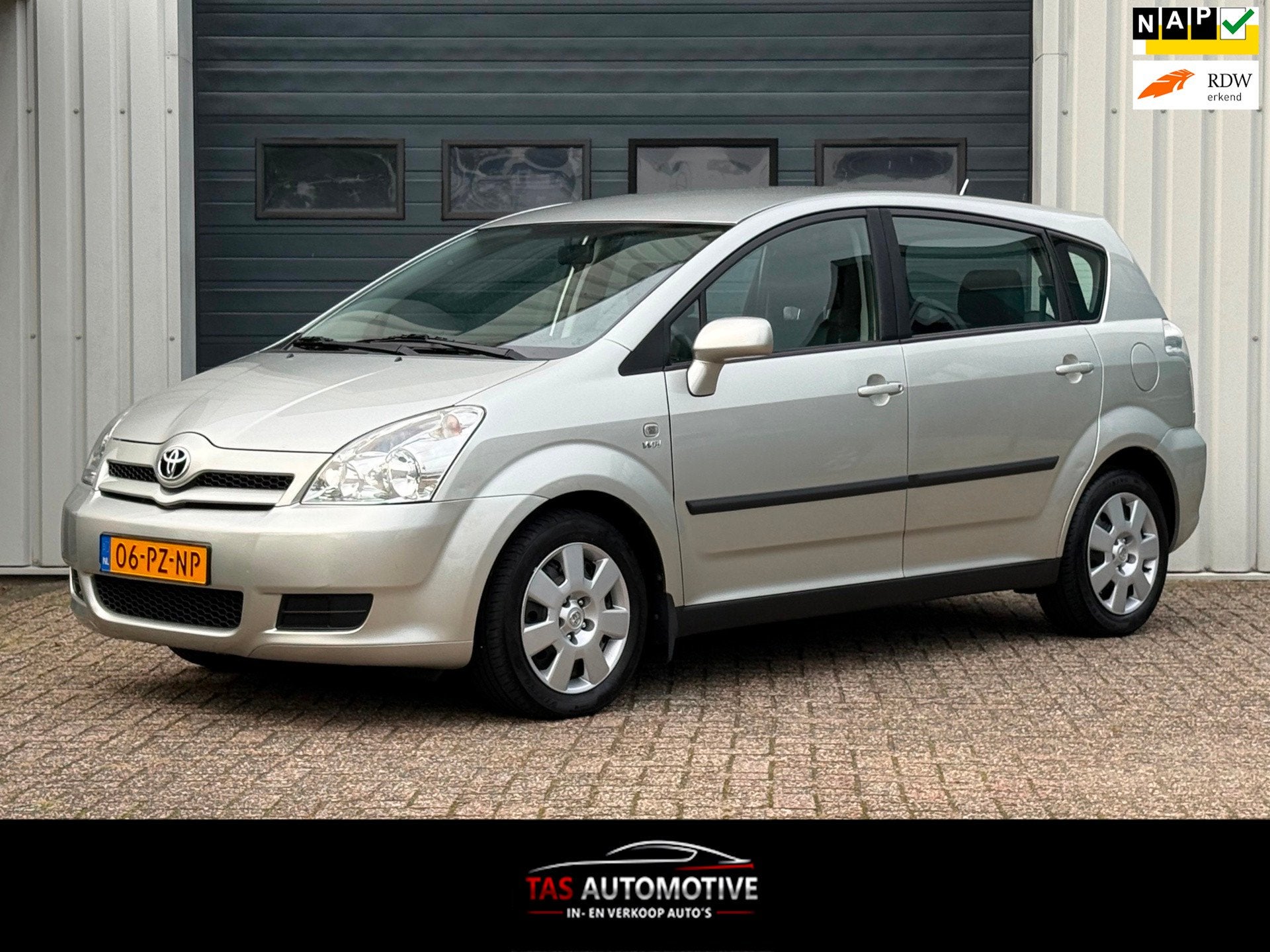 Toyota Corolla Verso 1.8 VVT-i Terra 7p. CLIMA / NAP / APK, Dealer onderhouden, Gebruikt, 1340 kg, 4 cilinders