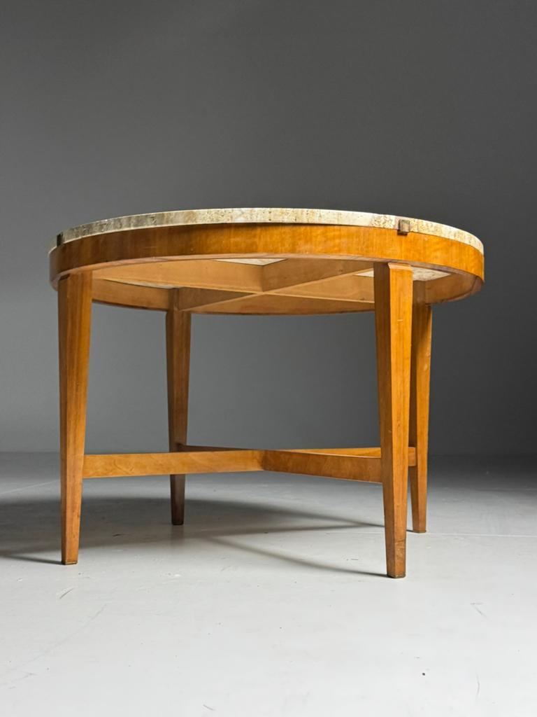 Salontafel travertin vintage, Ophalen
