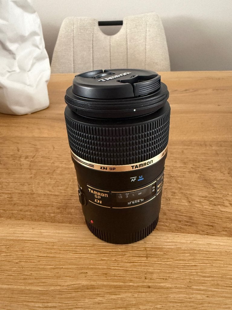 Tamron macrolens, Ophalen, Zo goed als nieuw, Macrolens