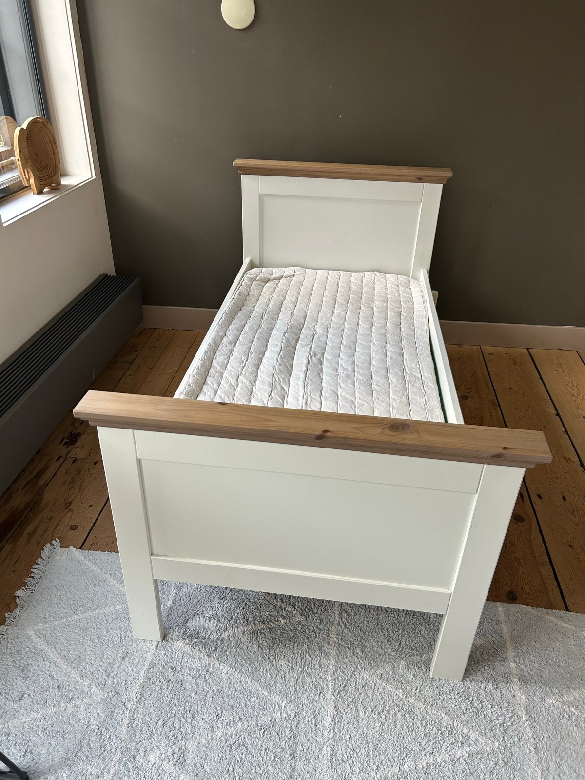 Kidsmill peuterbed 70x140 - Lattenbodem, Ophalen, Zo goed als nieuw