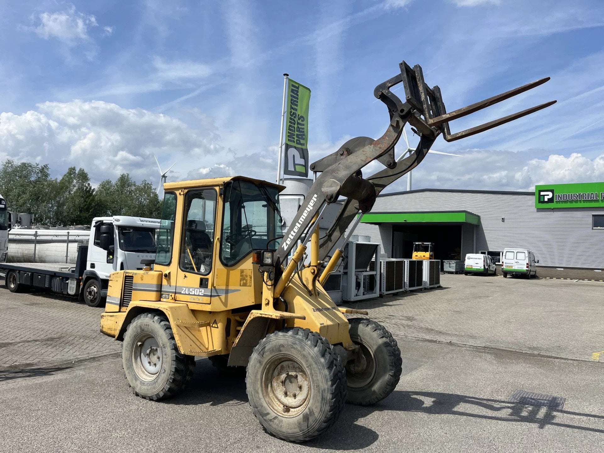 Zettelmeyer ZL 502 C (bj 1998), Wiellader of Shovel