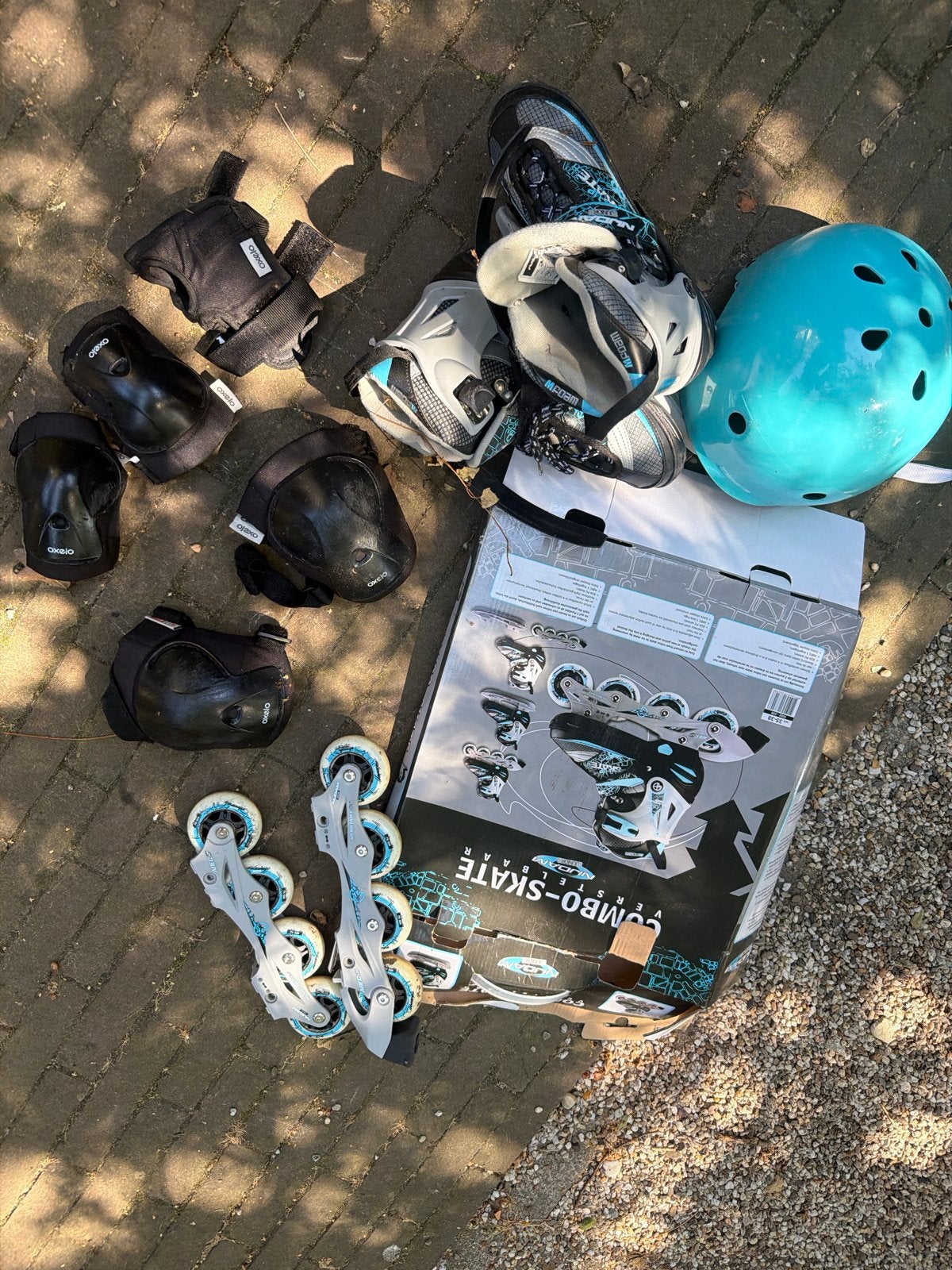 Combo-Skate (inline skates & schaatsen) maat 35-38, Sport en Fitness, Schaatsen, Ophalen of Verzenden, Nieuw, Overige typen, Overige merken