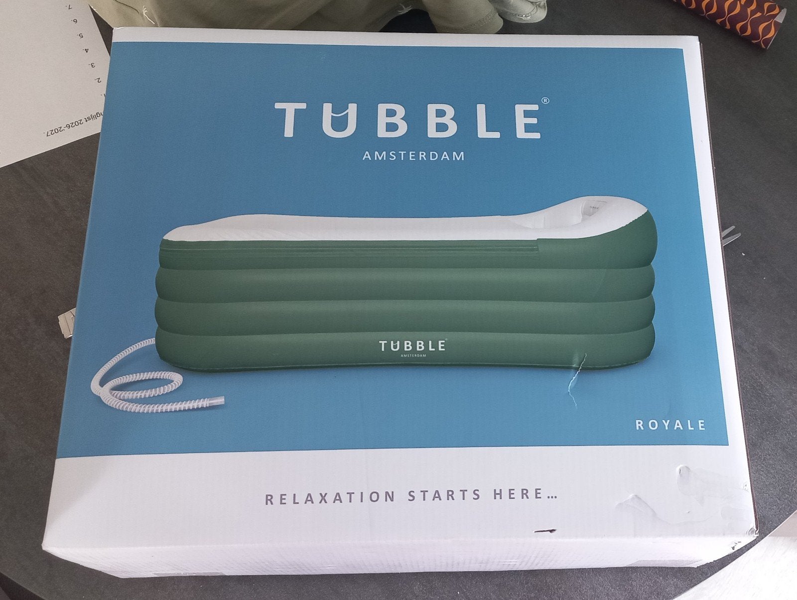 Tubble Royale opblaasbaar bad - Nieuw in doos, Ophalen, Nieuw, Met bad