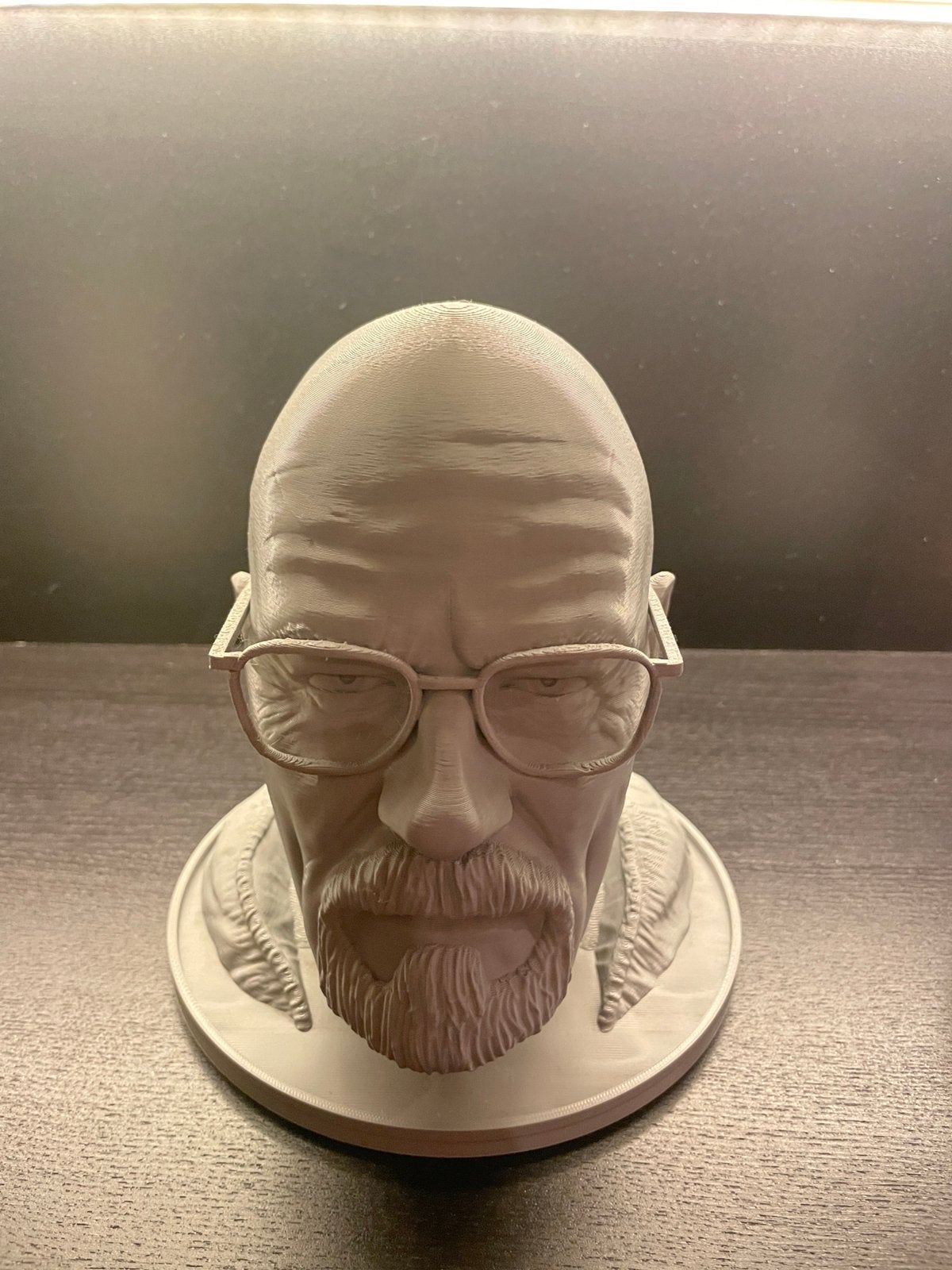 Walter White 3D geprinte koptelefoonhouder - Breaking Bad, Ophalen of Verzenden, Nieuw, Overige typen