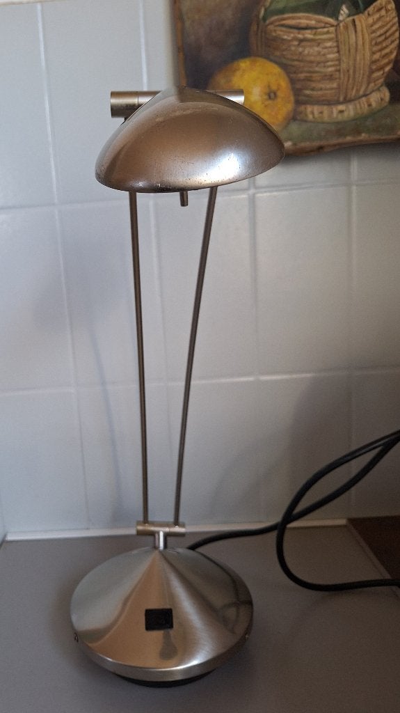 Vintage Franse Lamp, Ophalen of Verzenden, Gebruikt, Metaal, G4