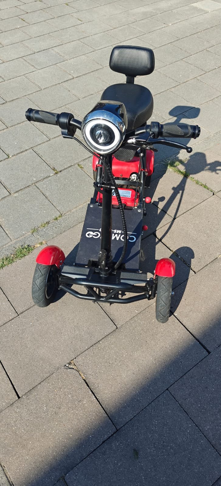 Opvouwbare scootmobiel comfygo ms3000, Diversen, Brommobielen en Scootmobielen, Ophalen, Gebruikt, 10 km/u of minder