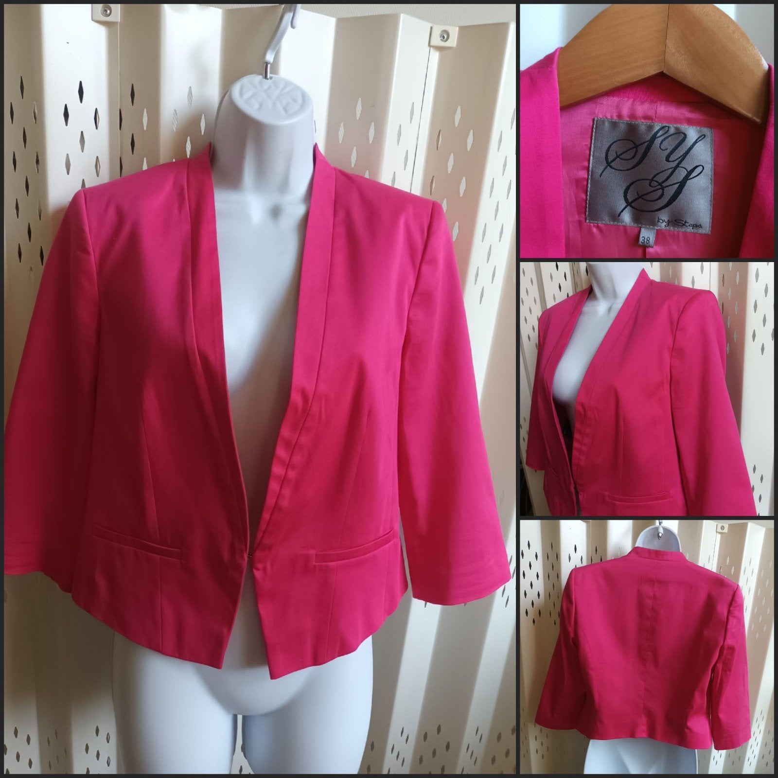 Stijlvolle Roze Blazer van Steps - Maat 38, Kleding | Dames, Maat 38/40 (M), Ophalen of Verzenden, Zo goed als nieuw, Steps
