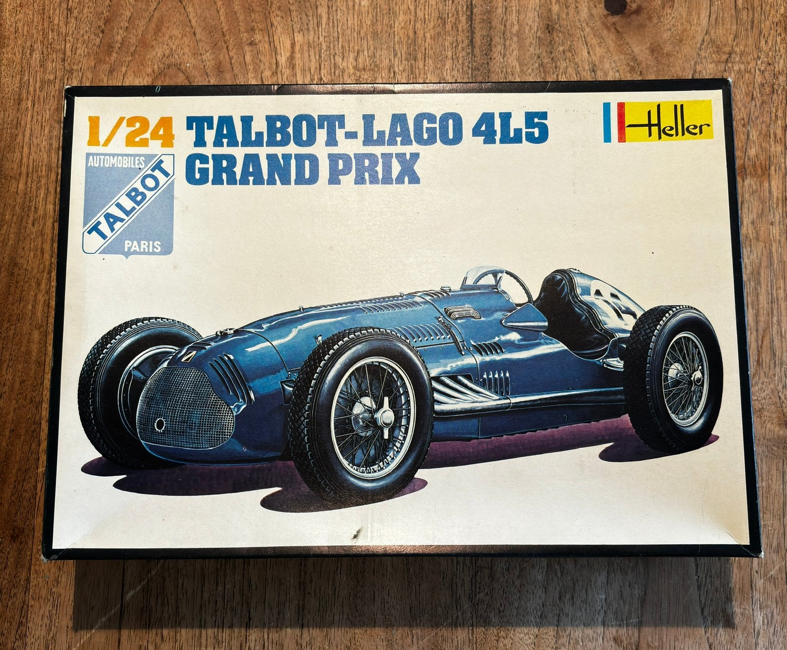 NIEUW in doos! Heller Talbot-Lago 4L5 Grand Prix 1/24, Hobby en Vrije tijd, Modelbouw | Auto's en Voertuigen, Auto, Groter dan 1:32