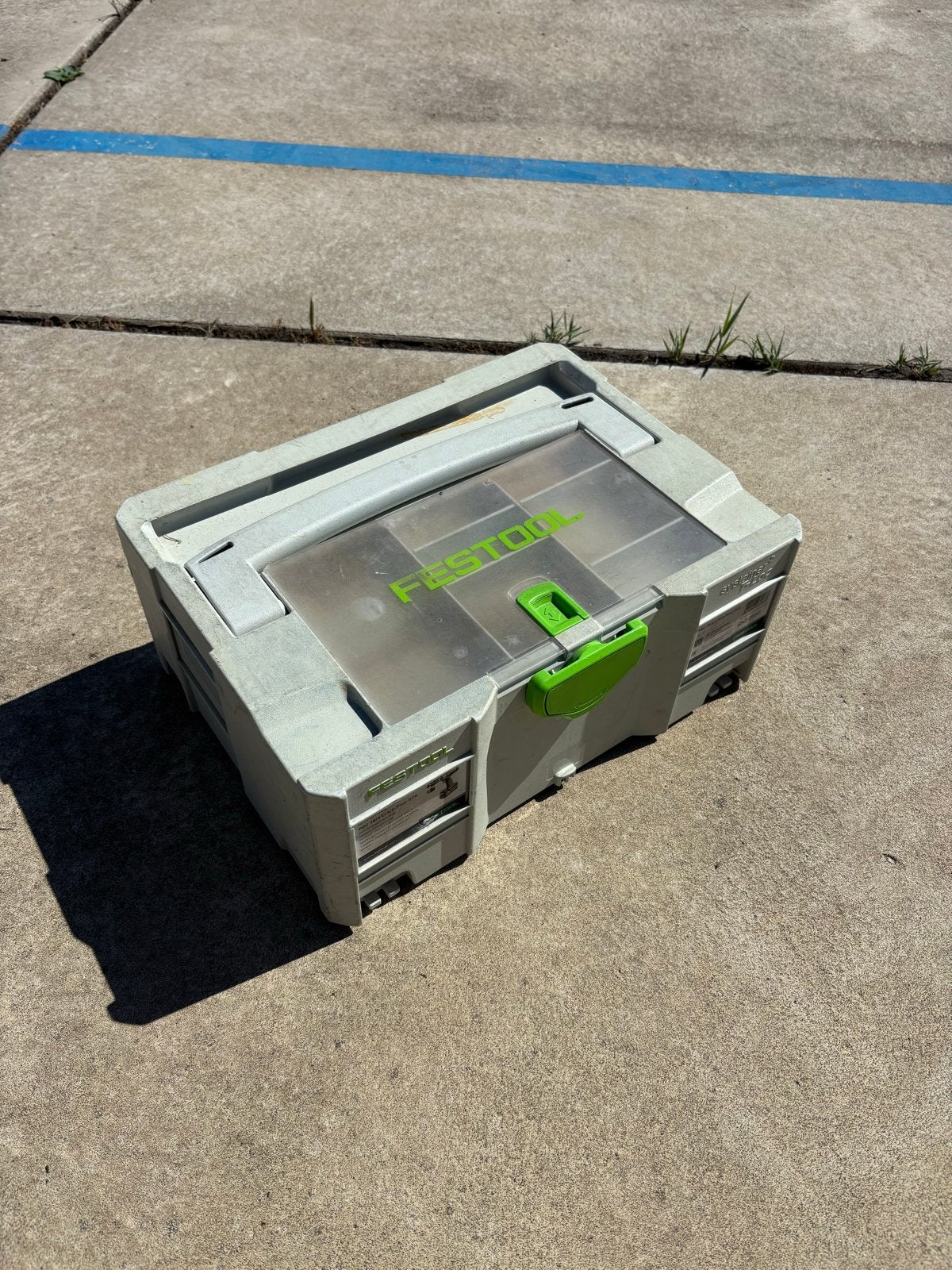 Festool Systainer koffer voor boormachine (leeg), Ophalen of Verzenden, Gebruikt