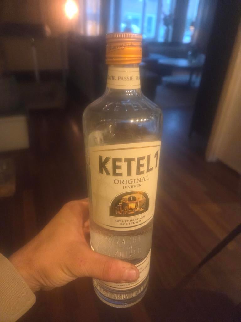 Ketel 1, Ophalen of Verzenden, Overige kleuren, Glas, Minder dan 50 cm