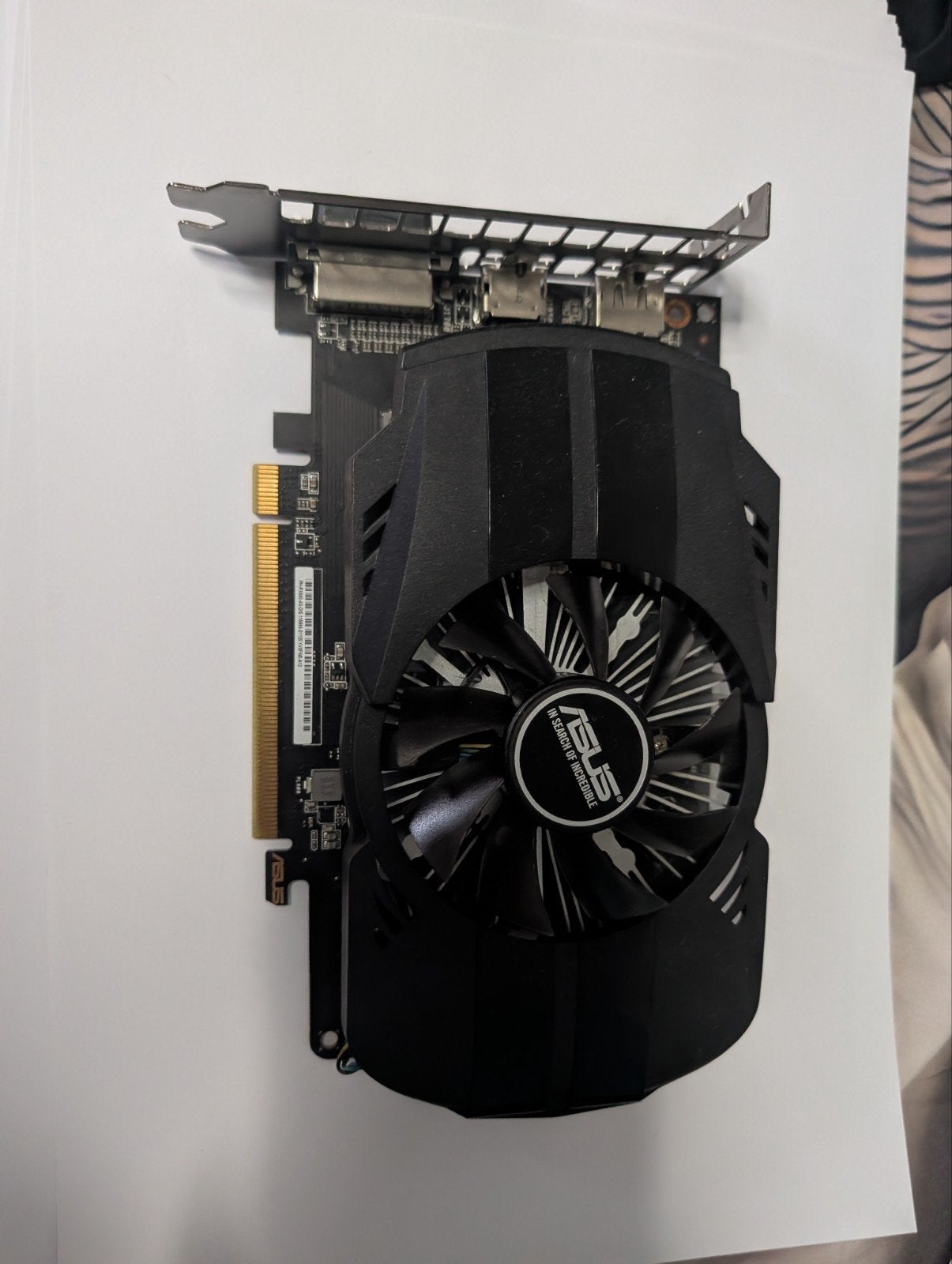Asus RX 550 EVO 4GB Videokaart, Computers en Software, Videokaarten, Ophalen, PCI-Express 3, Gebruikt, AMD