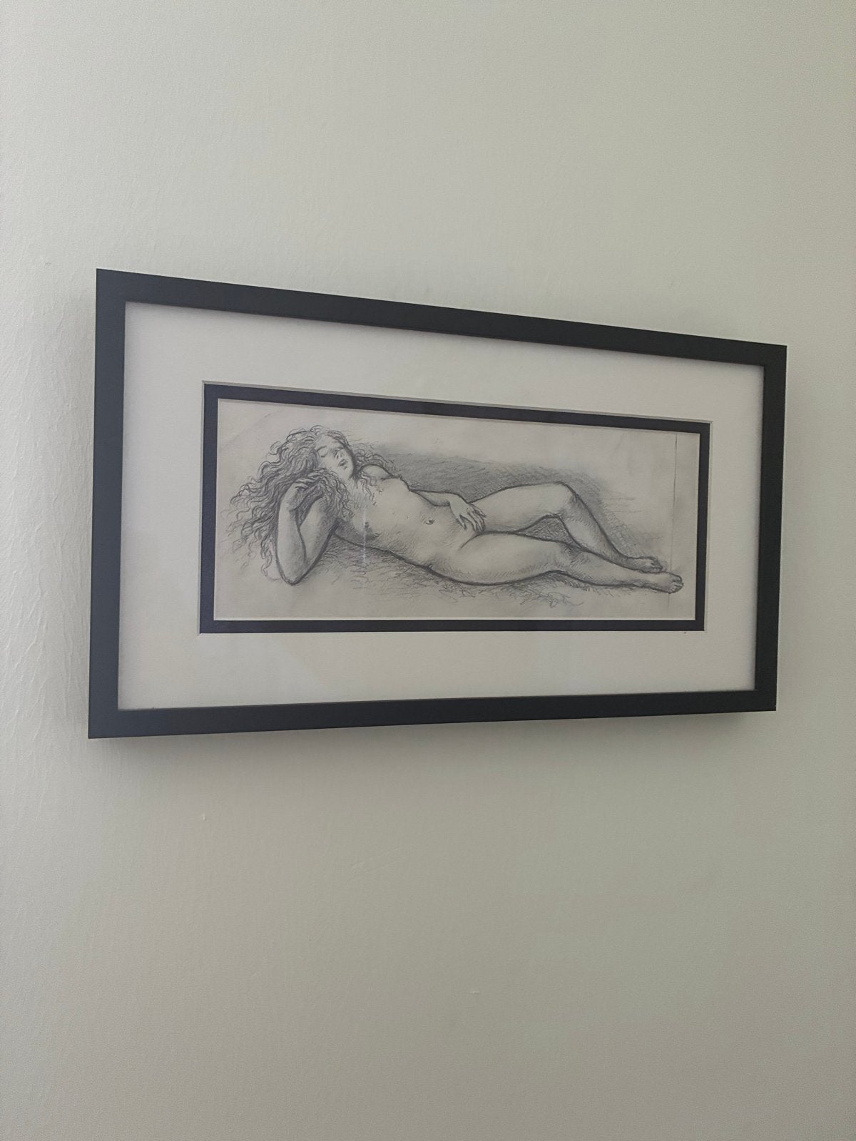 cornelis le mair, Ophalen of Verzenden, Tekening, Potloodtekening, Ingelijst