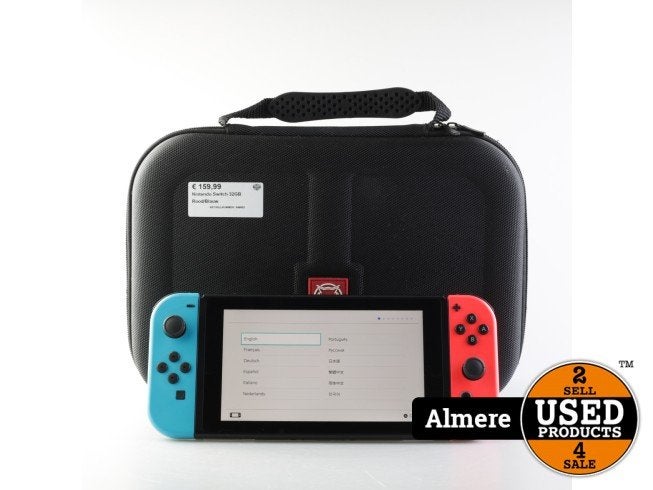 Nintendo Switch 32GB Rood/Blauw, Spelcomputers en Games, Nintendo, Zo goed als nieuw, Support@nintendo.com, 11-1 Hokotate-cho, Kamitoba, Minami-ku
Kyoto 601-8501
Japan