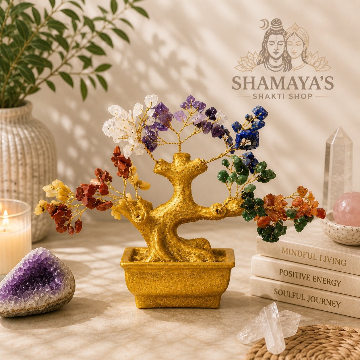 7 Chakra Tree, Ophalen of Verzenden, Nieuw, Meerkleurig, Overige stijlen