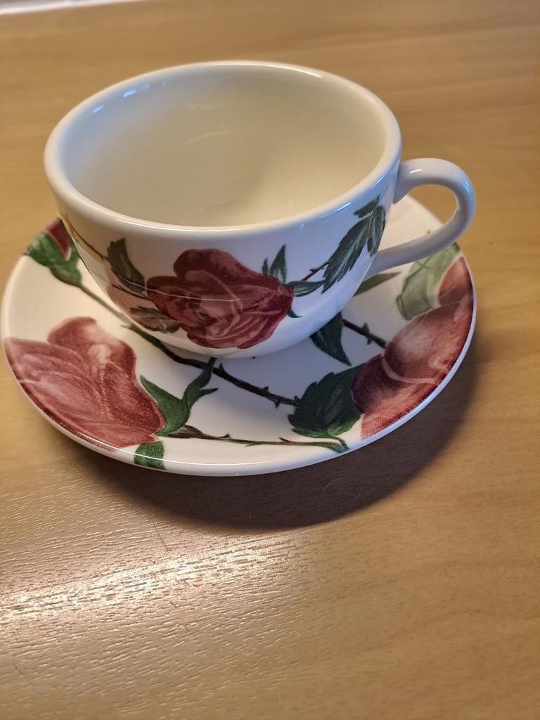Henry Bassinger Kop en Schotel - Roos, Ophalen of Verzenden