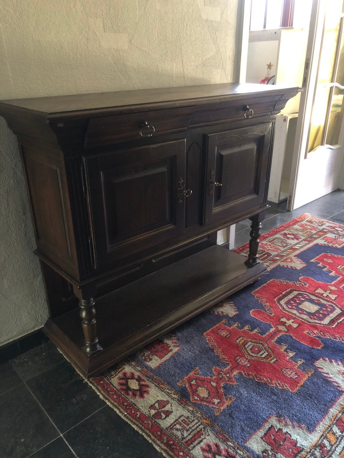 Eiken kast, Antiek en Kunst, Ophalen
