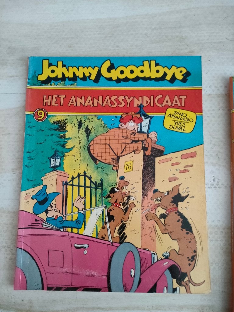 JOHNNY GOODBYE, Eén stripboek, Ophalen of Verzenden, Gelezen