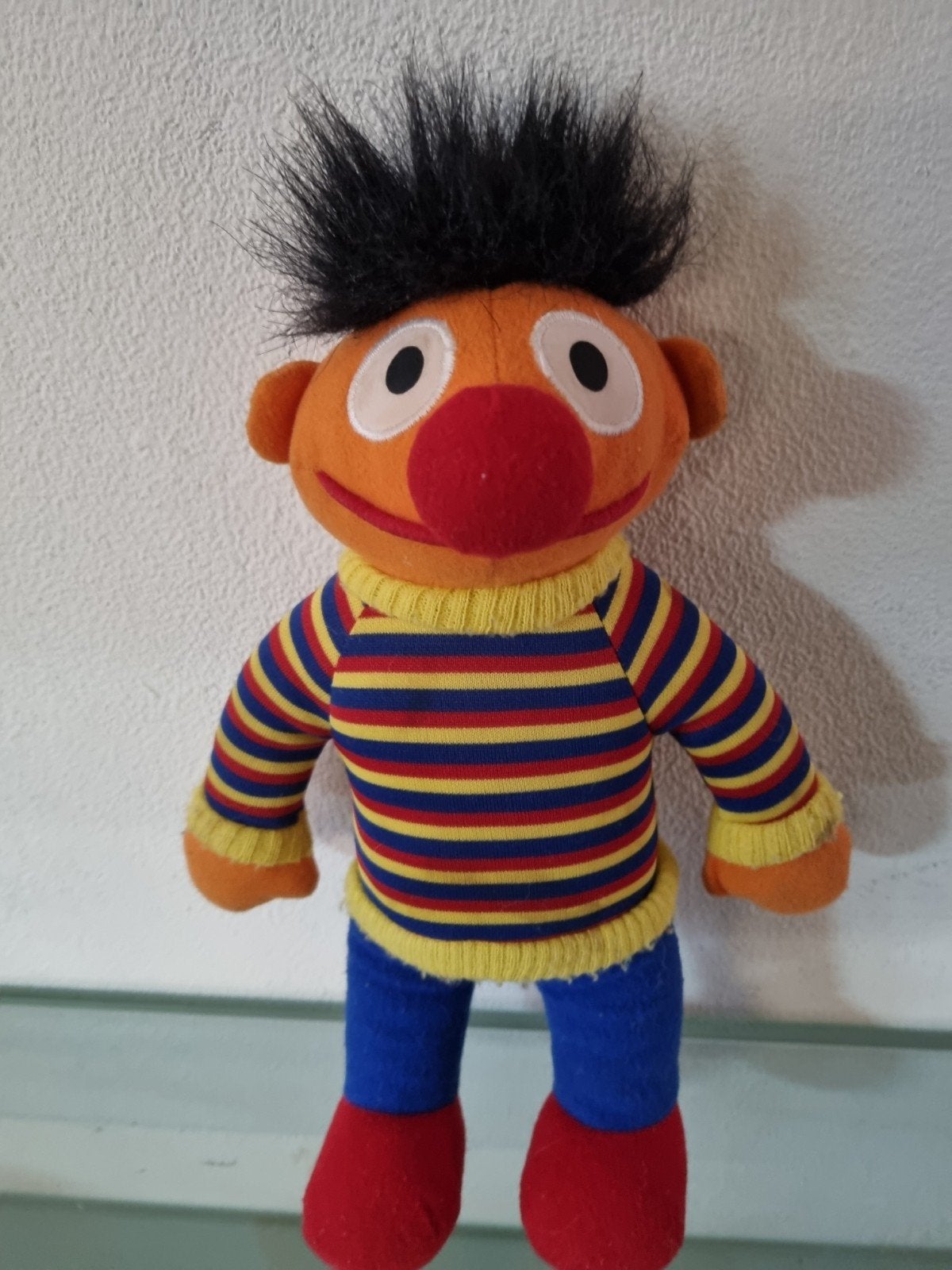 Orig,VNT,'80,Jim lHensonProductions,ERNIE,39cm,Label,Igst!!, Kinderen en Baby's, Overige merken, Overige karakters, Overige typen