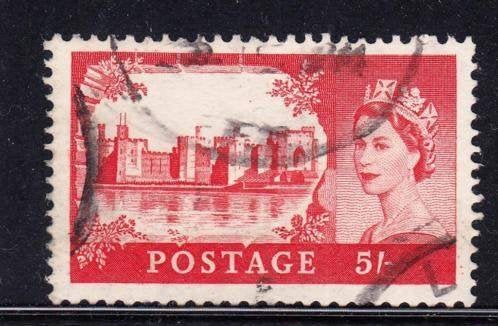 422 - Engeland michel 279 gestempeld , Caernarfon , Wales, Postzegels en Munten, Postzegels | Europa | UK, Verzenden, Gestempeld