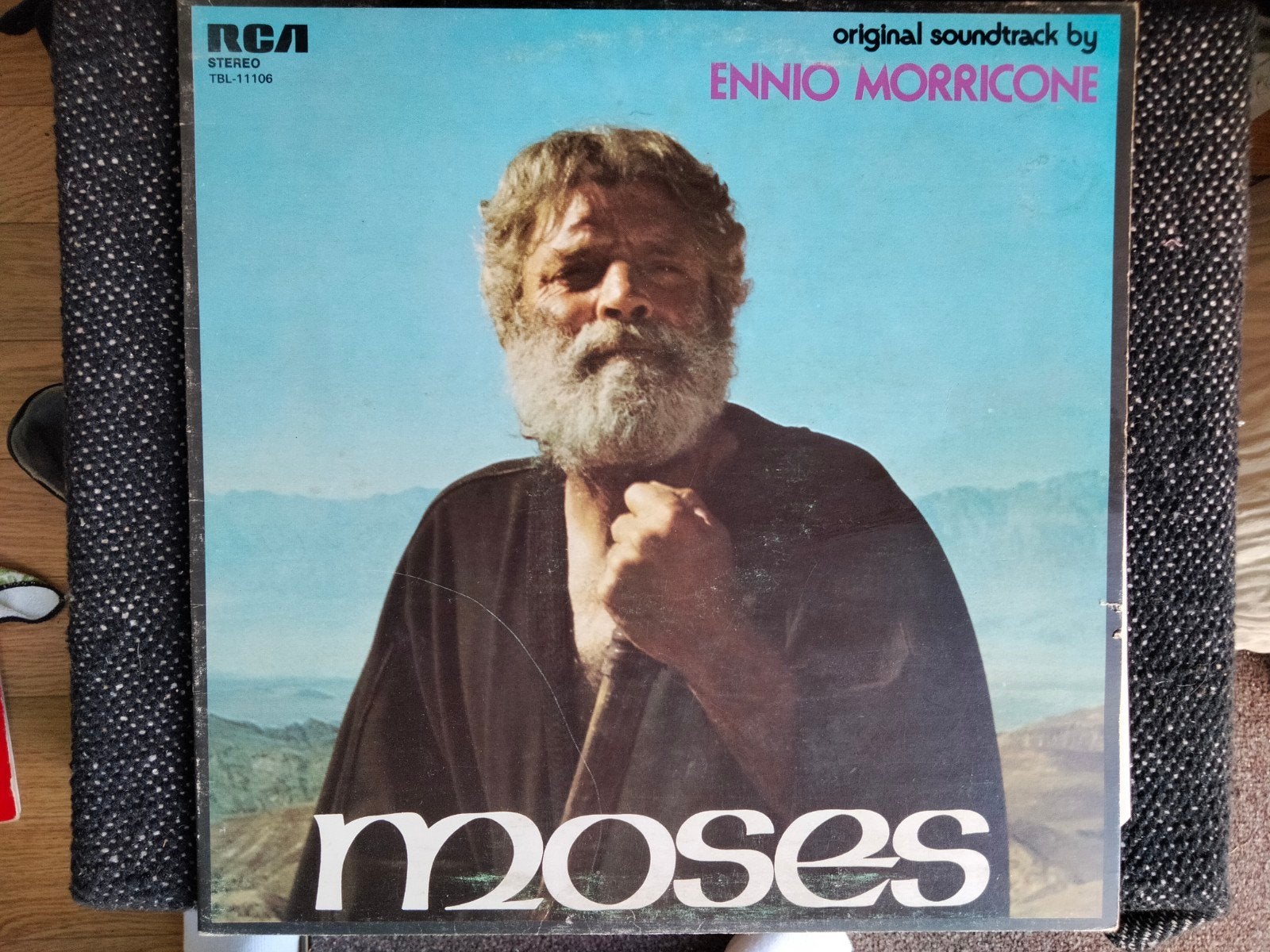 Ennio Morricone - Moses Original Soundtrack LP, Cd's en Dvd's, LP, Gebruikt, Soundtrack, Ophalen of Verzenden