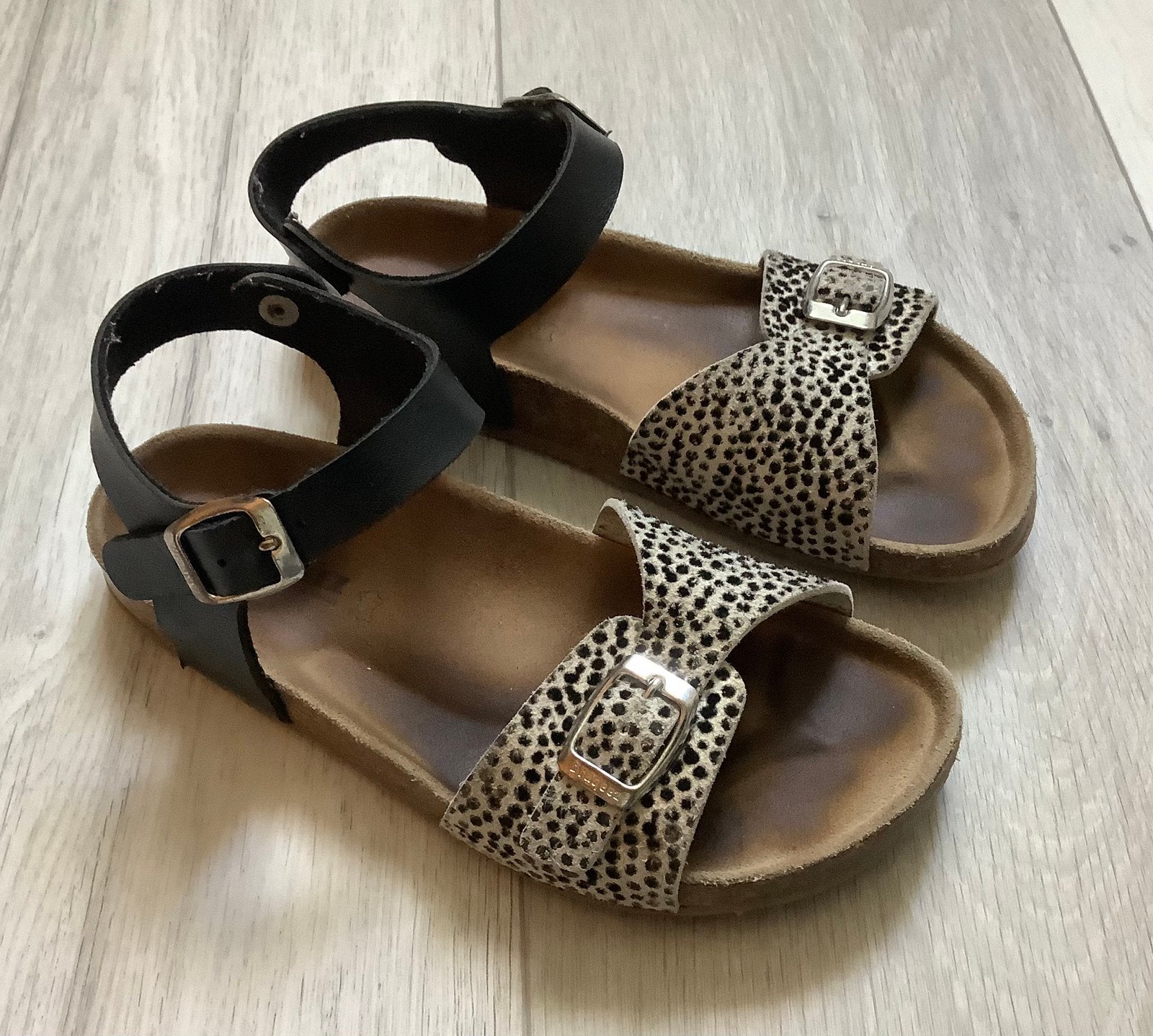 Zwarte Braqeez Sandalen Shelly Spain - Maat 33, Ophalen of Verzenden, Meisje, Schoenen