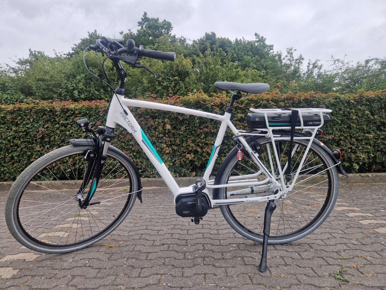 ELEKTRISCHE FIETS VICTORIA (SHIMANO MIDDEN MOTOR), Fietsen en Brommers, Fietsen | Heren | Herenfietsen, 53 tot 57 cm, Ophalen