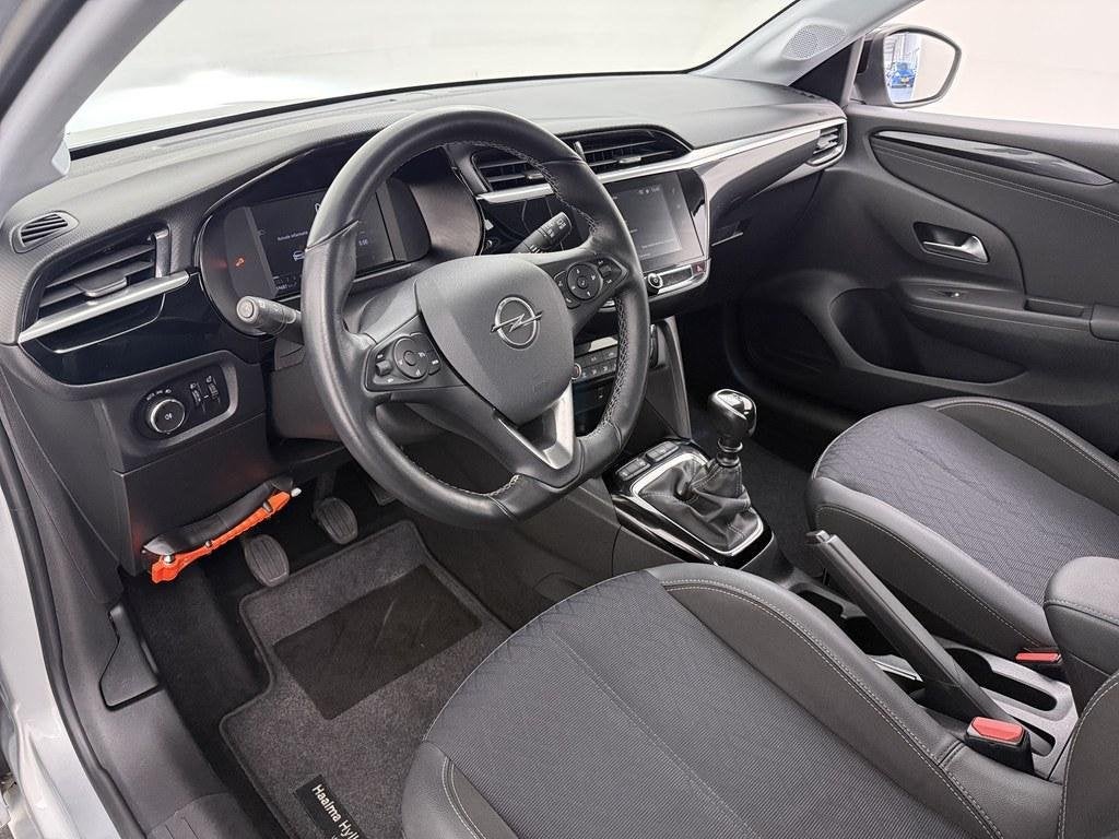 Opel Corsa 1.2T 100PK Elegance Trekhaak/H.Leder/Led/Vc/Pdc, Auto's, Voorwielaandrijving, Dealer onderhouden, Stof, Gebruikt