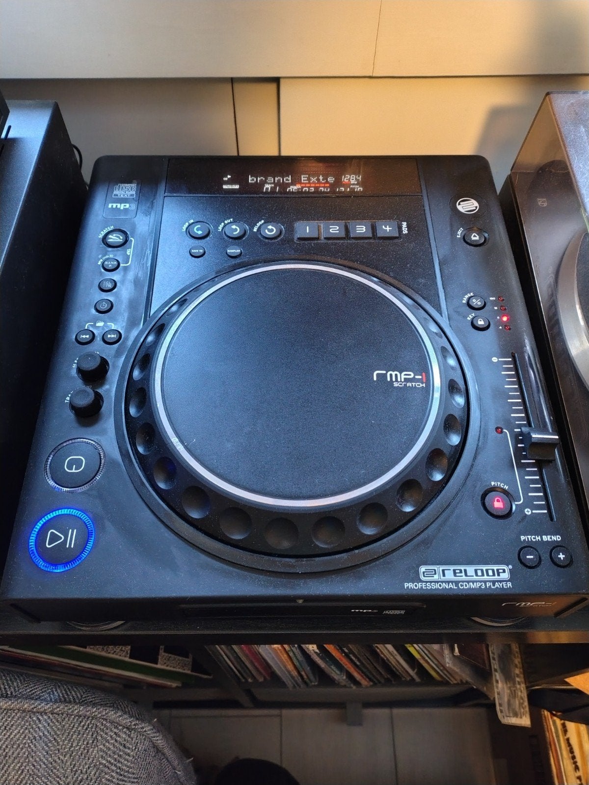 Reloop RMP-1 Scratch Professional CD/MP3 Speler, Ophalen of Verzenden, Gebruikt, Draaitafel, Reloop
