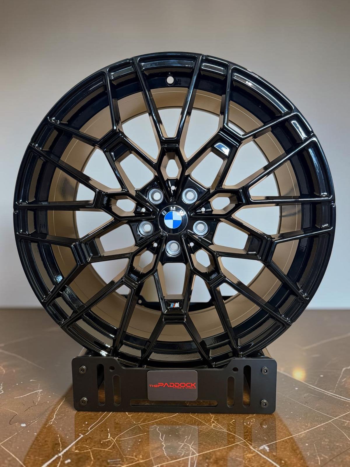 ZOMERACTIE!!! 19” BMW Velgen 827M Style Zwart Breedset, Auto-onderdelen, Banden en Velgen, 19 inch, Overige, Velg(en), Overige