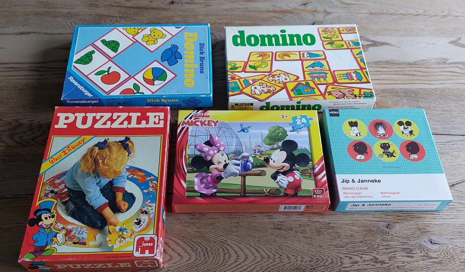 Diverse spellen en puzzels voor kinderen, Ophalen, Zo goed als nieuw