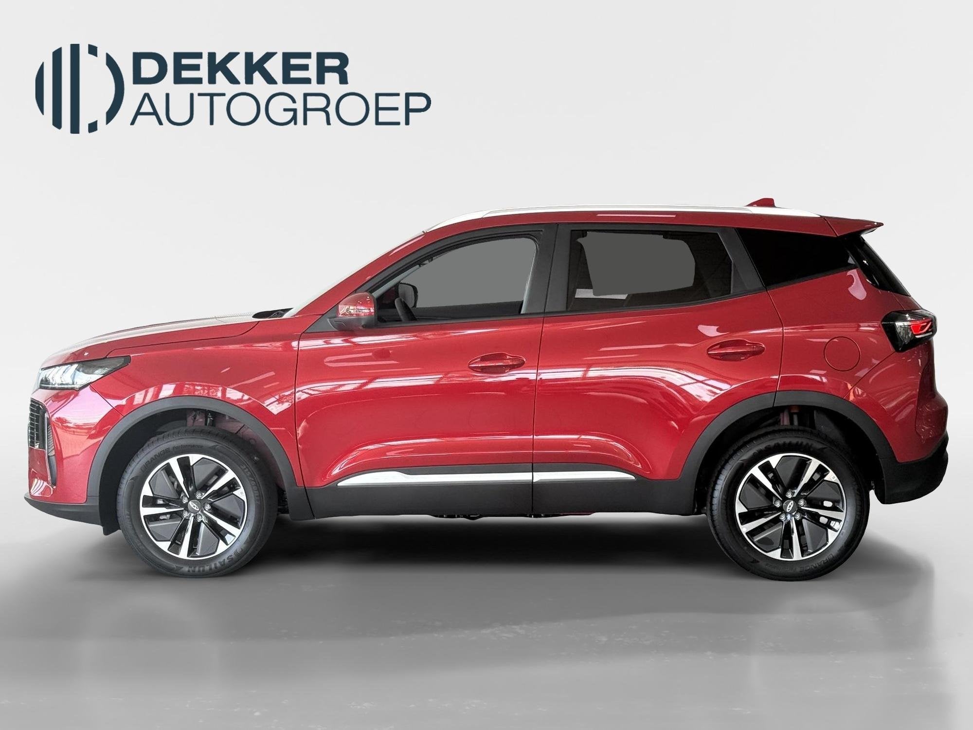 Chery Tiggo 4 Unique | 360 Camera | Stoelverwarming, Auto's, Zwart, 4 cilinders, 163 pk, Leder