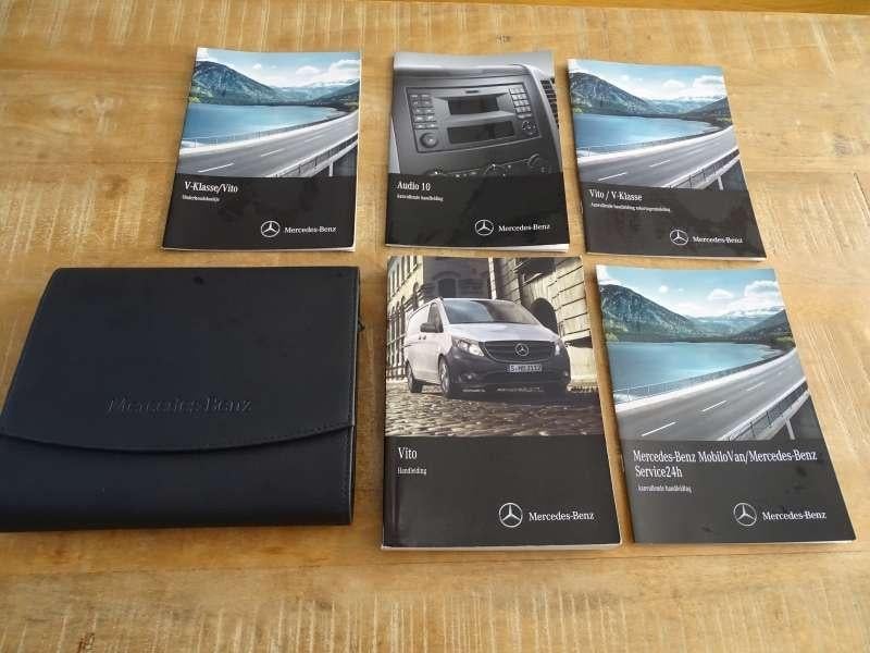 Mercedes Vito - V Klasse Boordmap Handleidingen NL Origineel, Auto diversen, Handleidingen en Instructieboekjes, Verzenden
