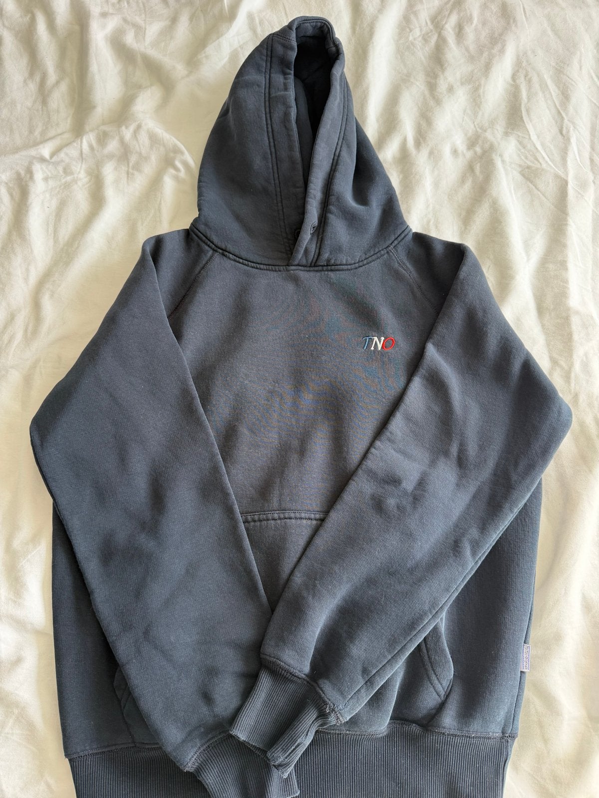 The New Originals Hoodie - Donkerblauw - Maat S, Ophalen of Verzenden, Gedragen, Maat 46 (S) of kleiner, Blauw