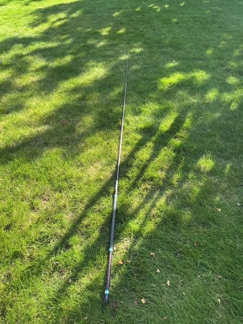 Daiwa Telescoophengel 3,60 mtr., Watersport en Boten, Ophalen, Gebruikt, Vaste hengel