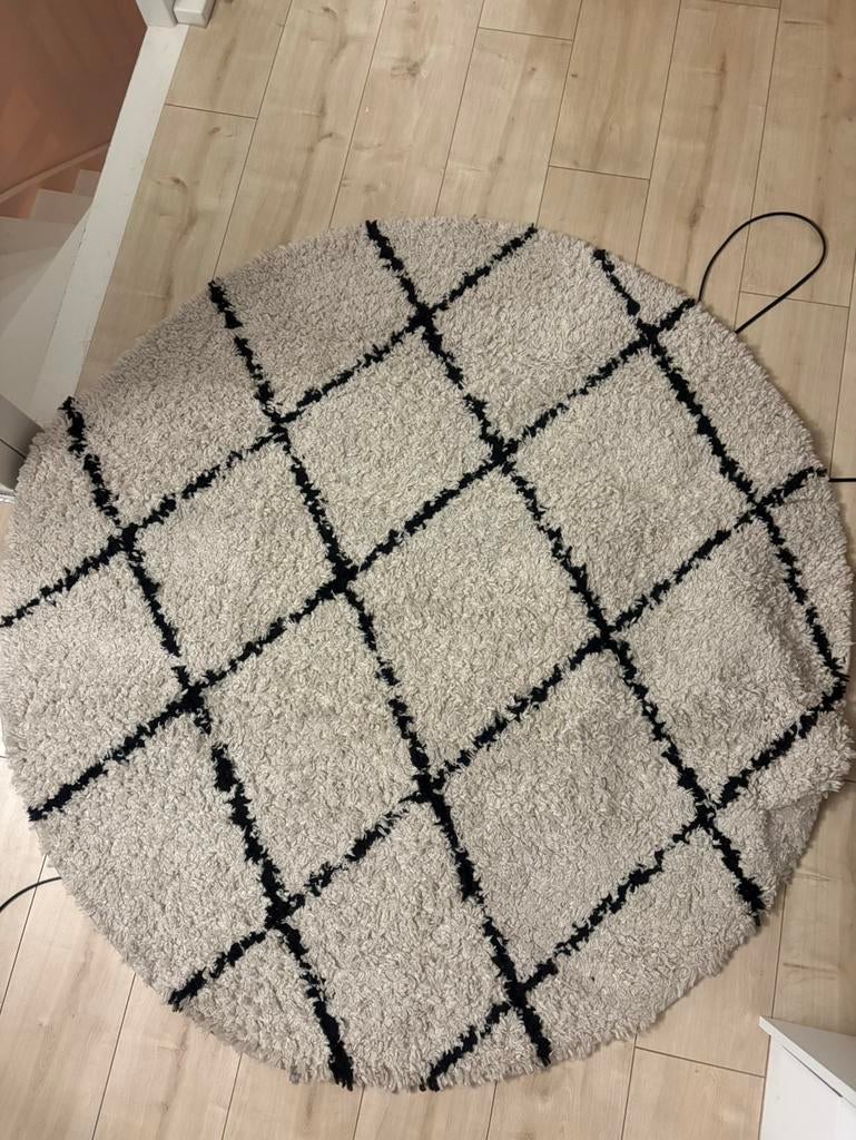 Vloerkleed rond zgan, Ophalen, Zo goed als nieuw, Rond, 100 tot 150 cm