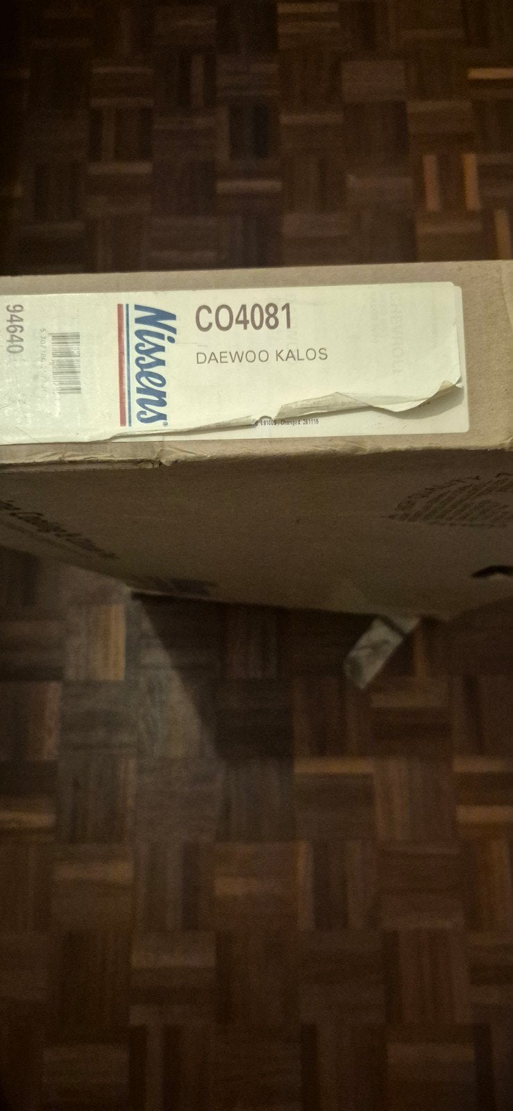 Nissens CO4081 Airco Condensor voor Daewoo Kalos, Ophalen of Verzenden, Nieuw, Daewoo