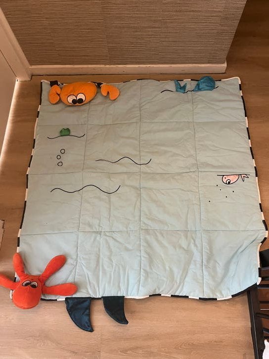 Speelkleed met zeethema (Ikea), Ophalen of Verzenden, Gebruikt