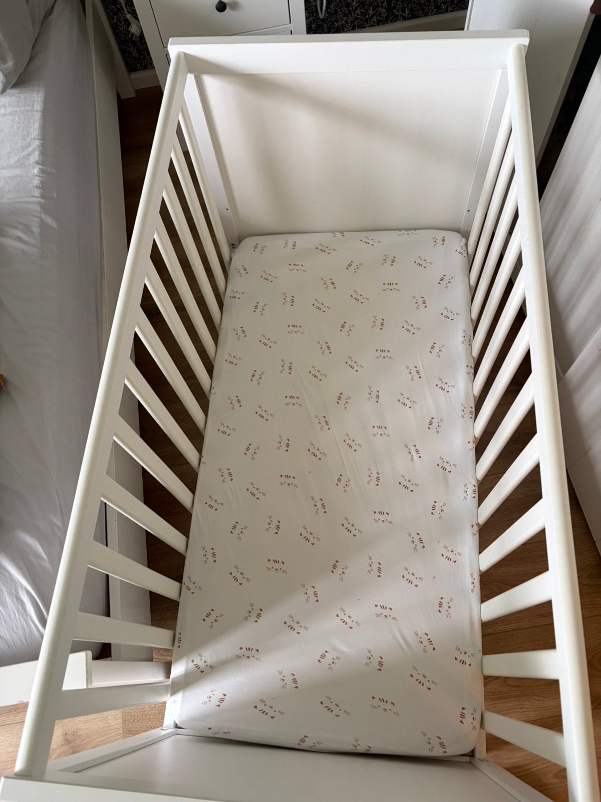 Babybedje in goede staat!, Ophalen, Gebruikt, Minder dan 140 cm, Matras