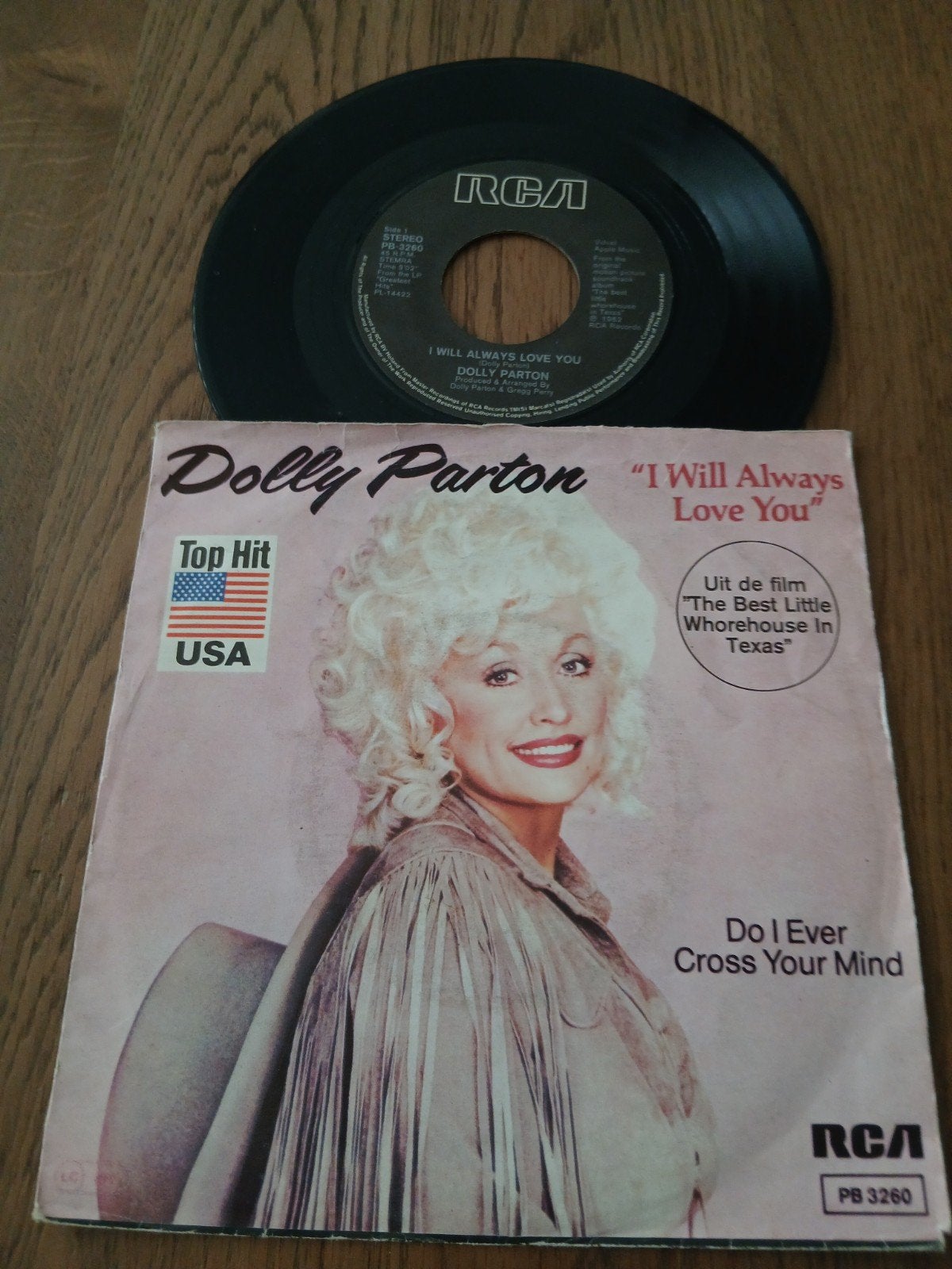 VINYL SINGLE  DOLLY PARTON  1982, Ophalen of Verzenden