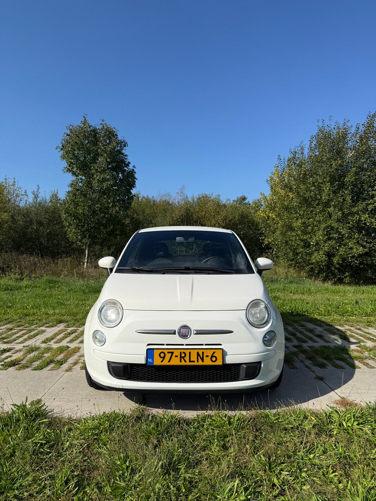 Foto 3 van Fiat 500 0.9 Twinair 2011 Wit