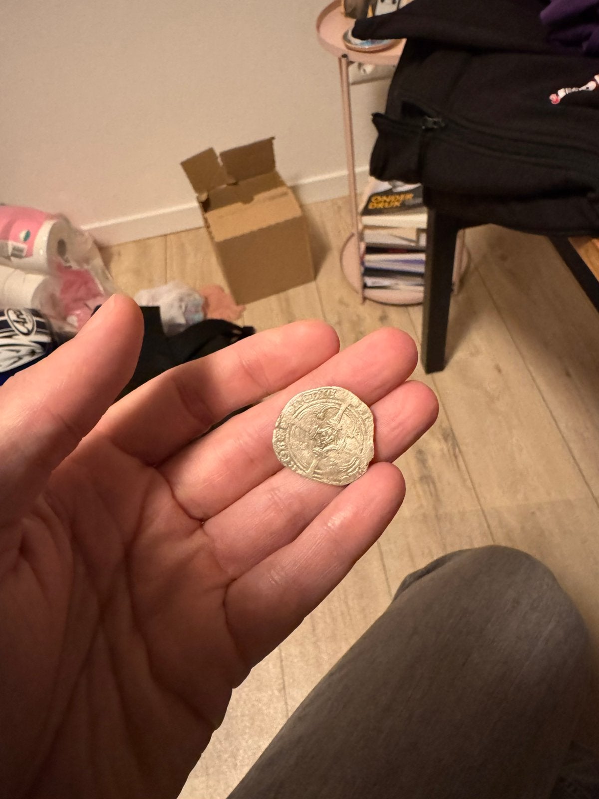 Oude middeleeuwse zilveren munt, Ophalen of Verzenden, Vóór koninkrijk