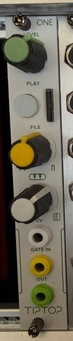 Tiptop Audio ONE — Eurorack Sample Player, Muziek en Instrumenten, Samplers, Zo goed als nieuw, Ophalen of Verzenden