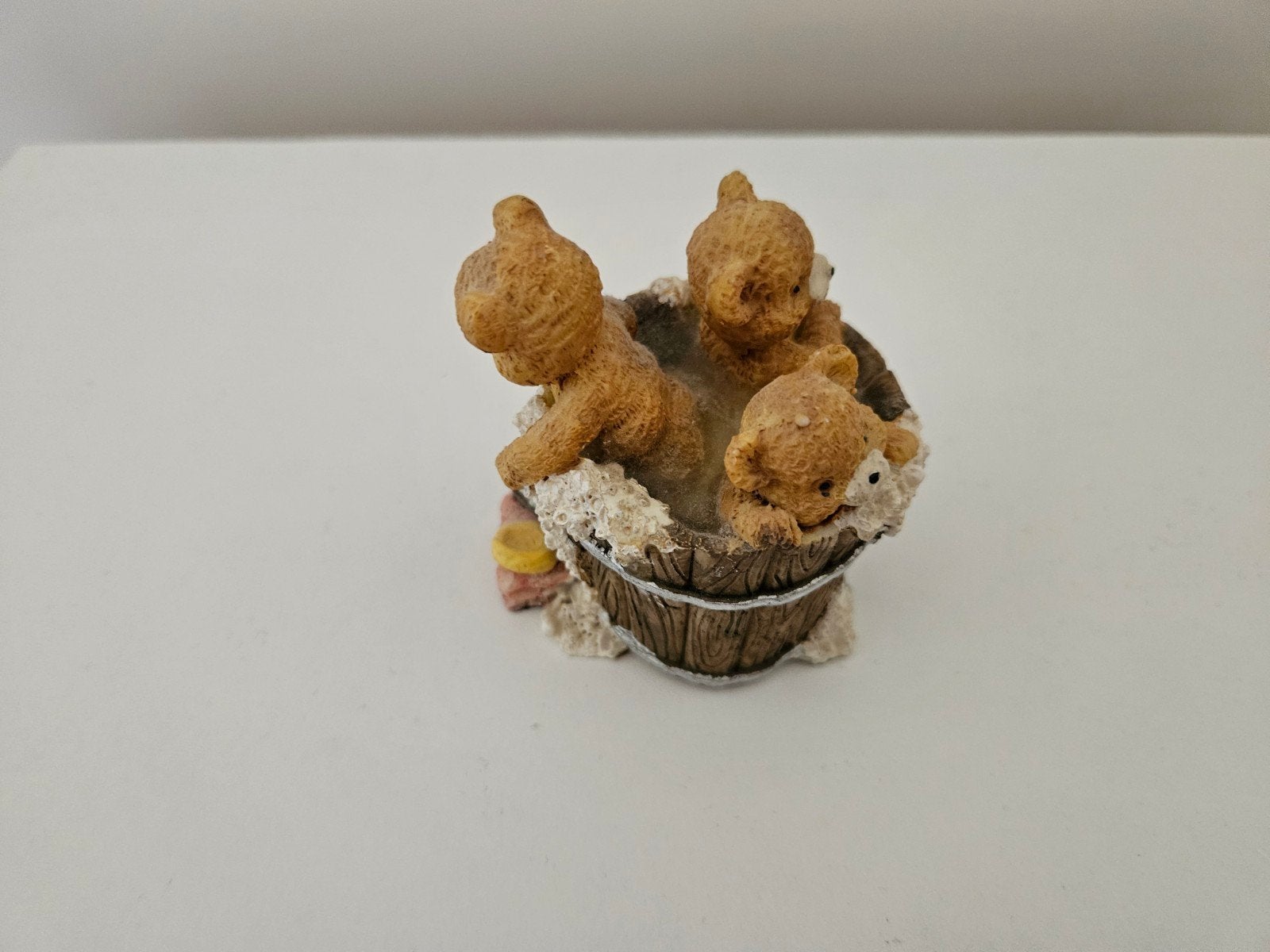 Cherished Teddies Beeldje: Badtijd Plezier, Ophalen of Verzenden, Zo goed als nieuw, Beeldje
