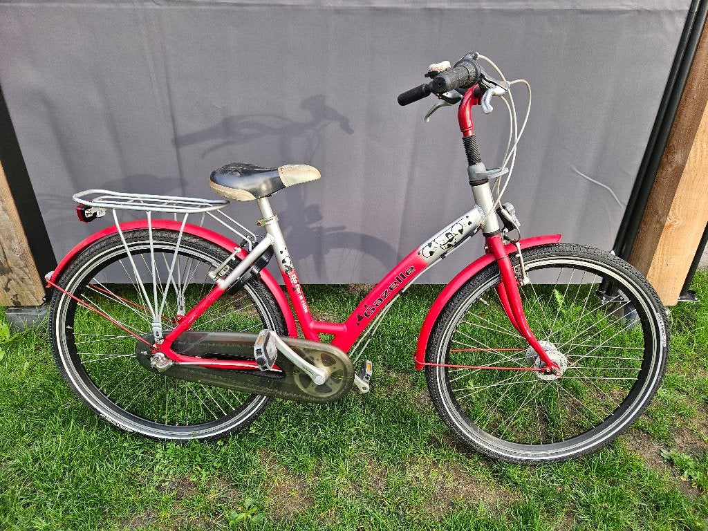 Gazelle meisjesfiets kinderfiets 26 inch 3V, Ophalen, Gebruikt, 20 inch of meer, Gazelle
