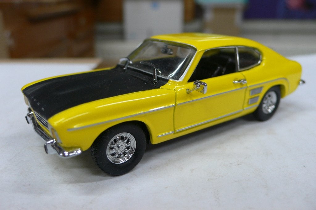 ford capri 3000gt 1969 - detailcars  1/43, Verzenden, Nieuw, Auto, Overige merken