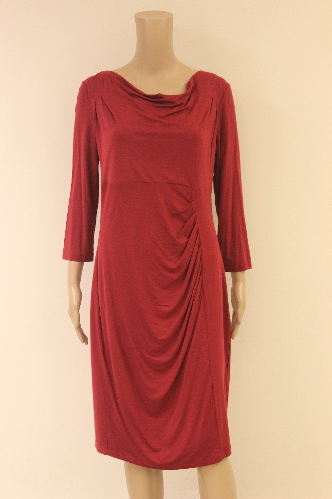 NIEUWE Eroke bordeaux jurk maat XXL, Kleding | Dames, ., Maat 46/48 (XL) of groter, Nieuw, Ophalen of Verzenden
