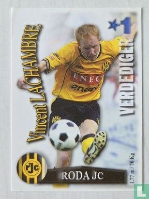 Spelerskaart Roda JC - Vincent Lachambre 2003, Verzamelen, Ophalen of Verzenden, Zo goed als nieuw, Roda JC, Spelerskaart