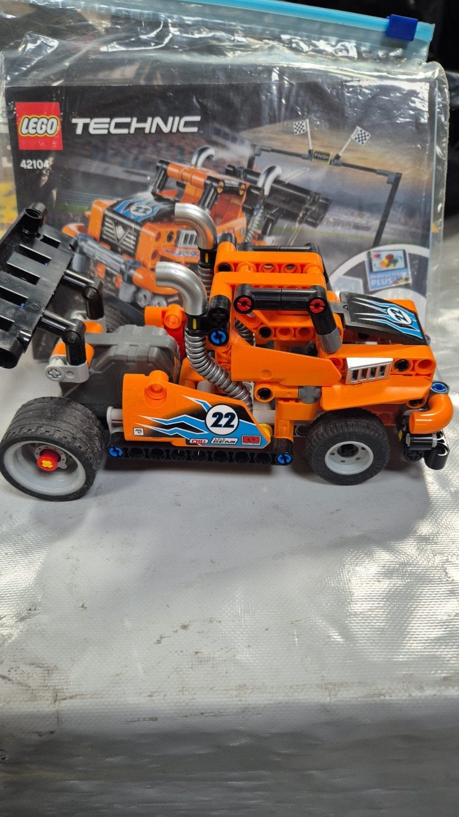 lego 42104, Ophalen, Zo goed als nieuw