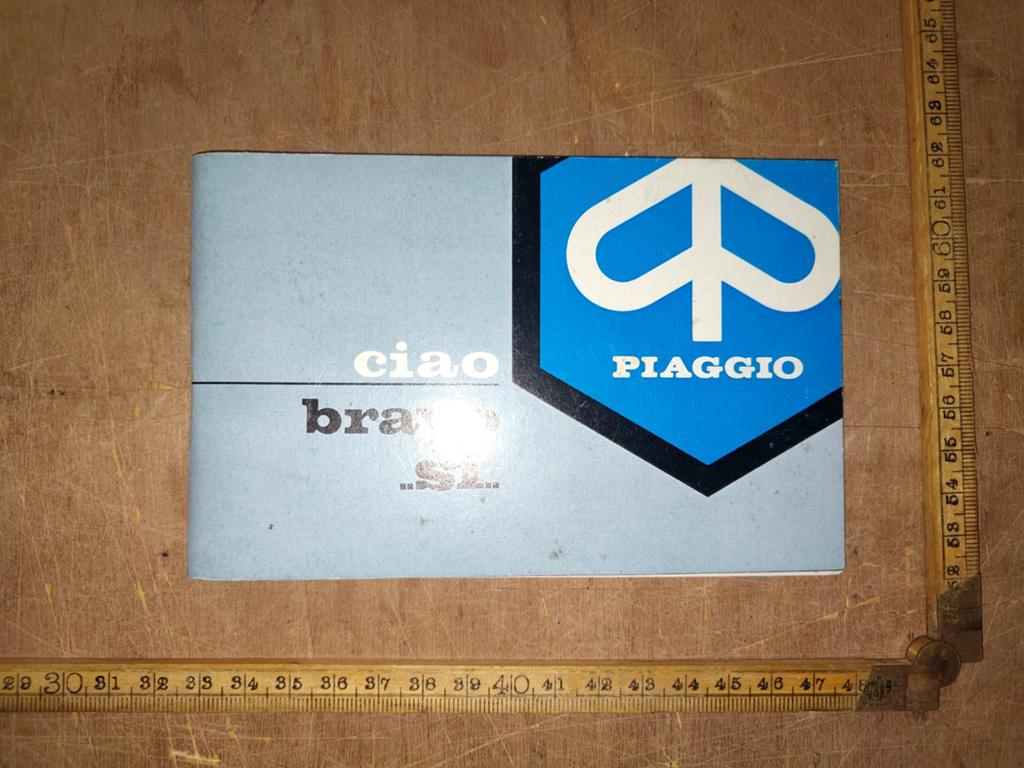 Handleiding Piaggio Ciao Bravo Si, Ophalen of Verzenden